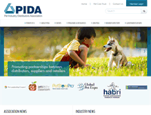 Tablet Screenshot of pida.org